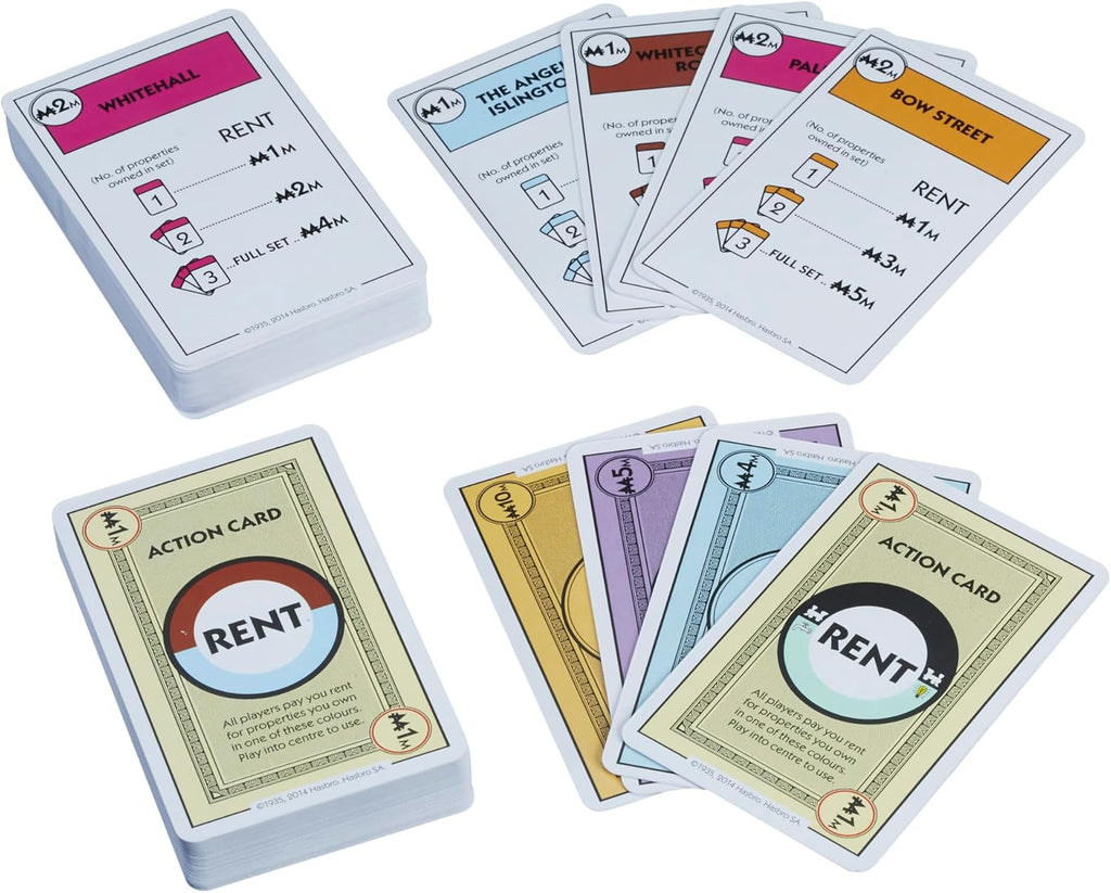 Monopoly Deal Card Game | Quick-Playing Card Game | Fun Games for Families and Kids | Ages 8 and Up | 2 to 5 Players