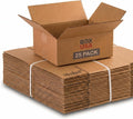 Small Shipping Boxes Holds 65lbs, 10x8x4 25-Pk for Shipping