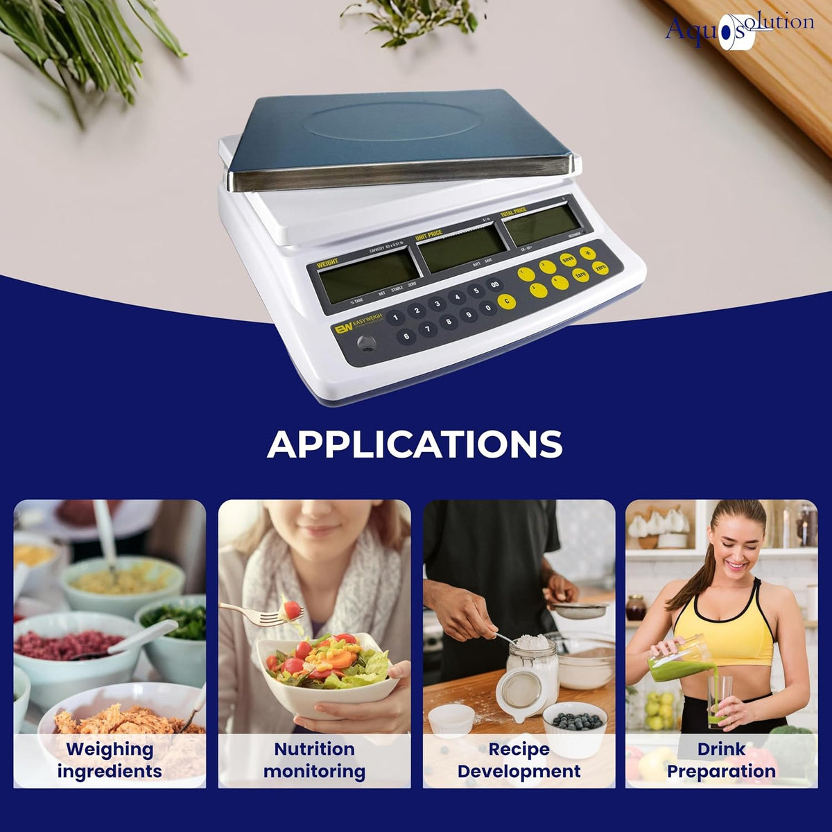 Price Computing Scale – CK Series Class III NTEP Legal for Trade, Commercial Food Scale with Rechargeable Battery