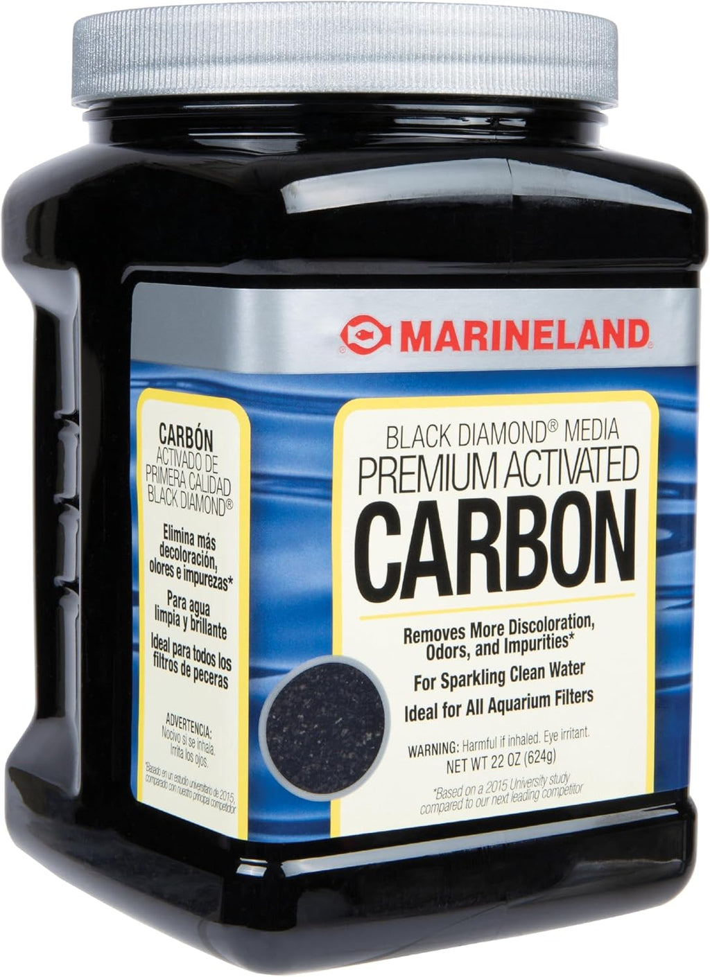 Black Diamond Carbon Filter Media for Aquariums, 22 oz