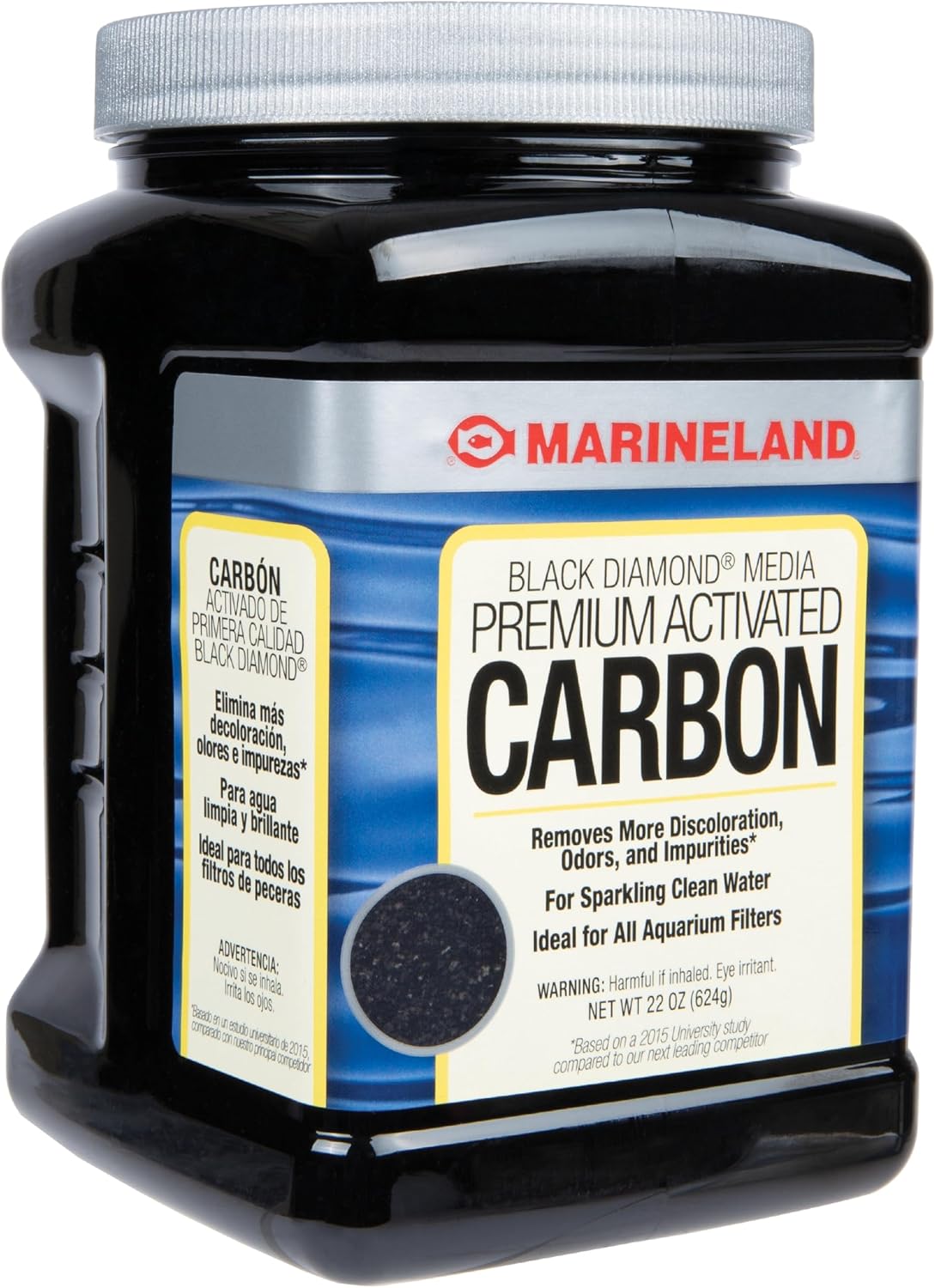 Black Diamond Carbon Filter Media for Aquariums, 22 oz