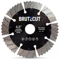 4.5" Diamond Blade for Concrete, Brick & Masonry | Wet/Dry | Fits 4.5 inch Angle Grinders | Concrete Cutting Disc |