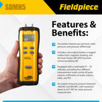 Fieldpiece Dual-Port Manometer - SDMN5