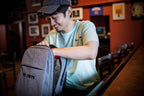 Gray Travel Backpack