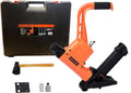 9800RC 3-in-1 Flooring Cleat Nailer and Stapler for 16-Gauge T & L Cleats and 15.5-Gauge Flooring Staples from 1-1/2”