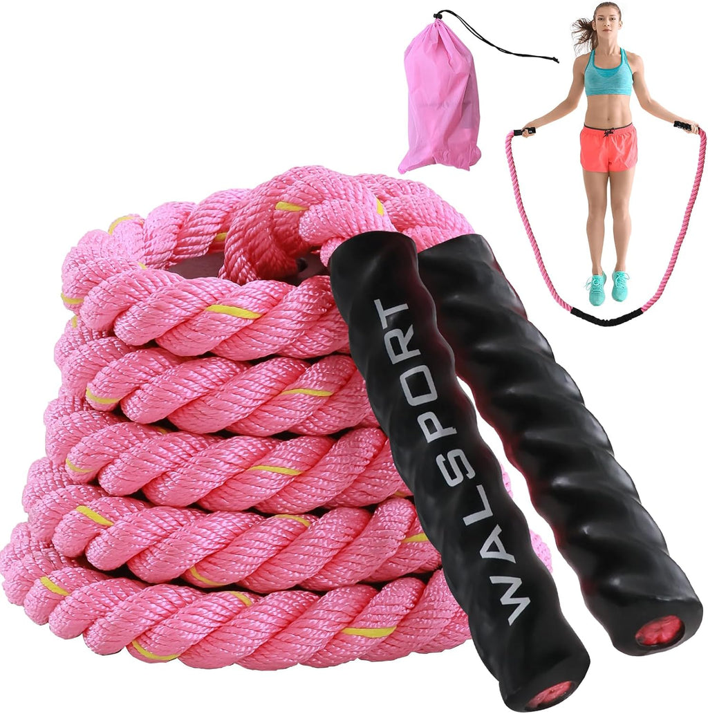 Weighted Jump Rope for Fitness – Heavy Skipping Rope for Women & Adults, Ideal for Home Gym Workouts, Strength