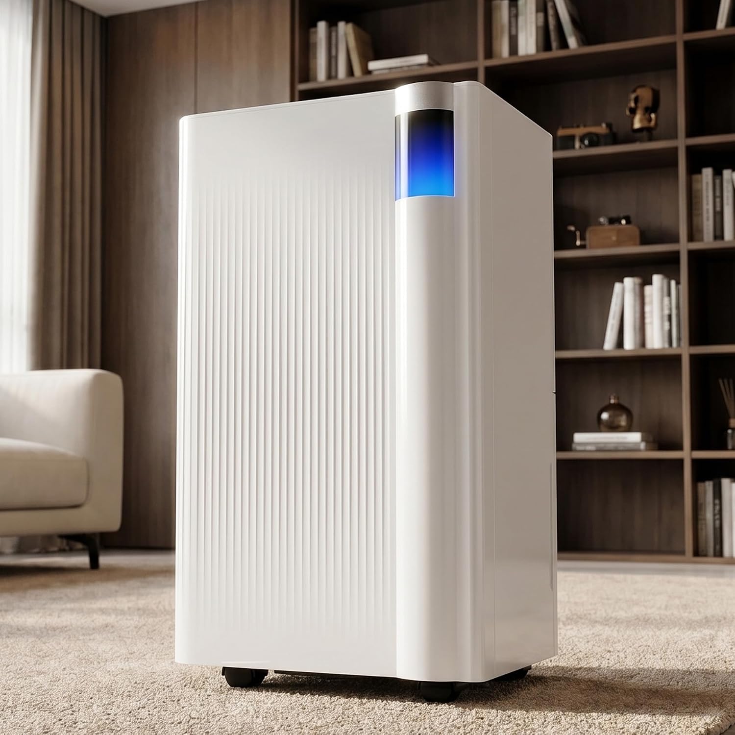 3000 Sq. ft Basement Dehumidifiers for Home with Drain Hose | Portable, Large Quiet Dehumidifier for Bedroom Dorm