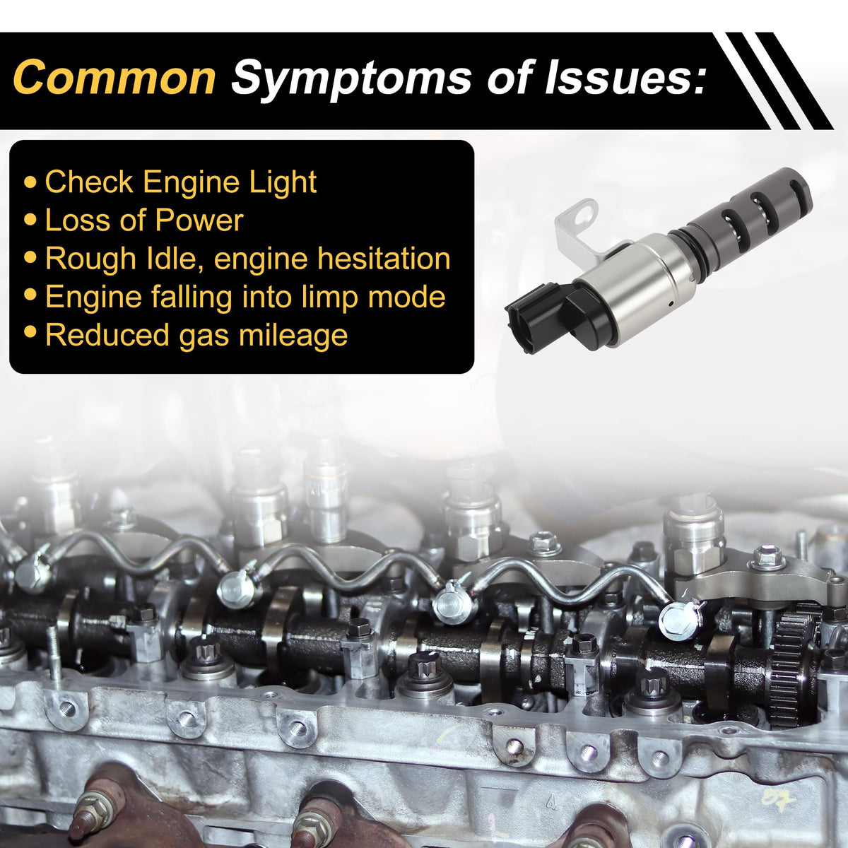VekAuto VVT Variable Valve Timing Solenoid for Subaru Forester 10-13 1 Pcs