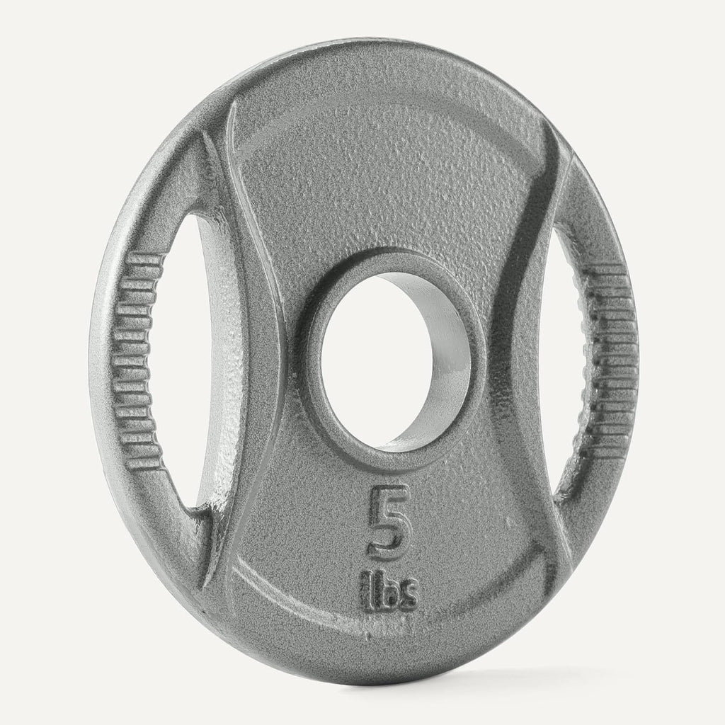 2-Inch Olympic Grip Weight Plates, Cast Iron