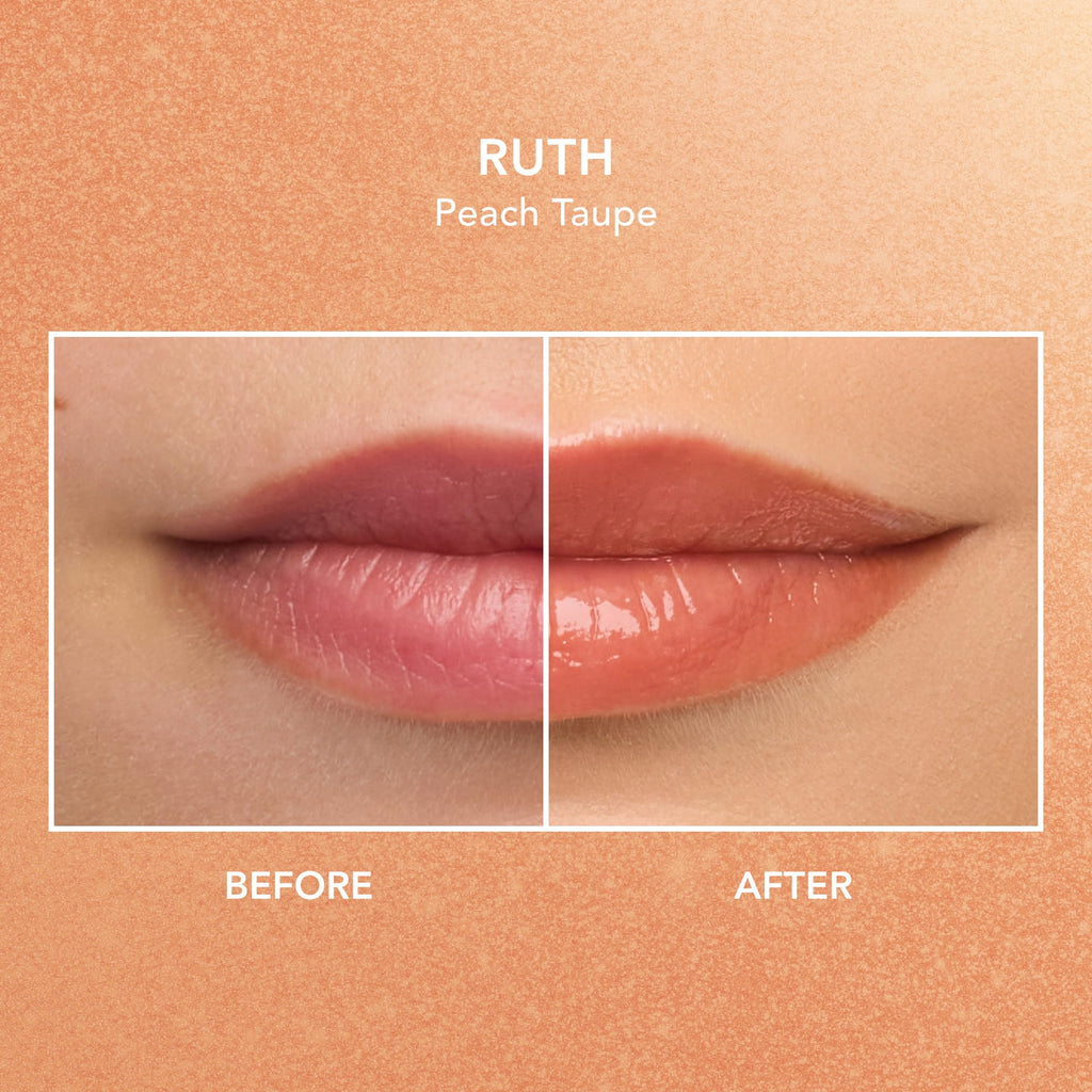 Sheer Strength Shine Lip Tint, Peach Taupe Shade