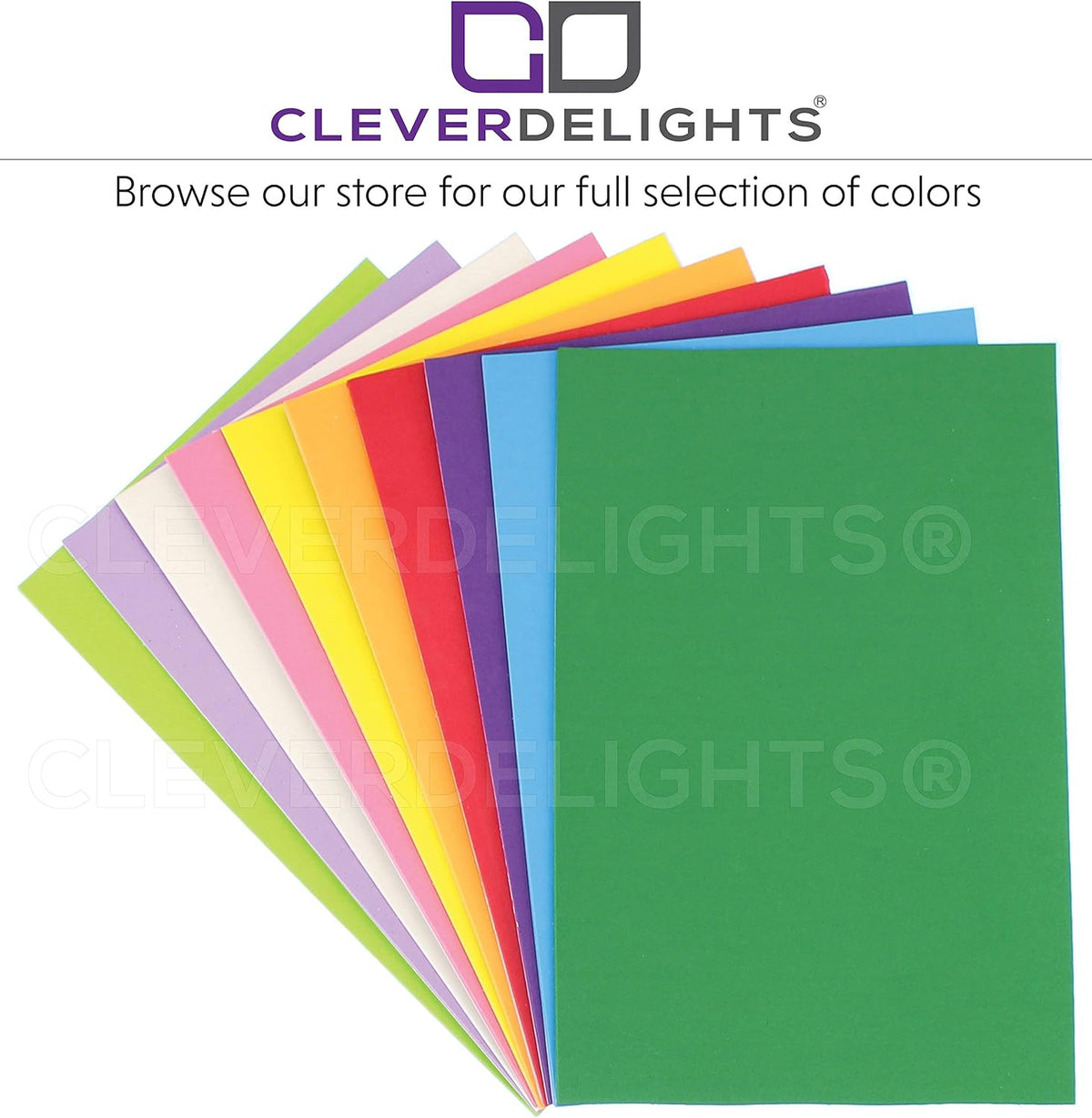 8 x 12 Inch White Foam Sheets - 10 Pack - 1/4" Extra Thick