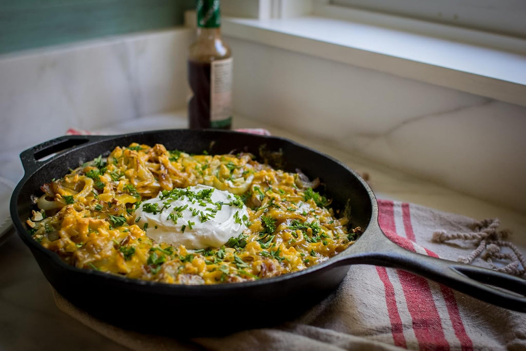 Pre-Seasoned Cast Iron Skillet, PFAS-Free, 10.25 Inches