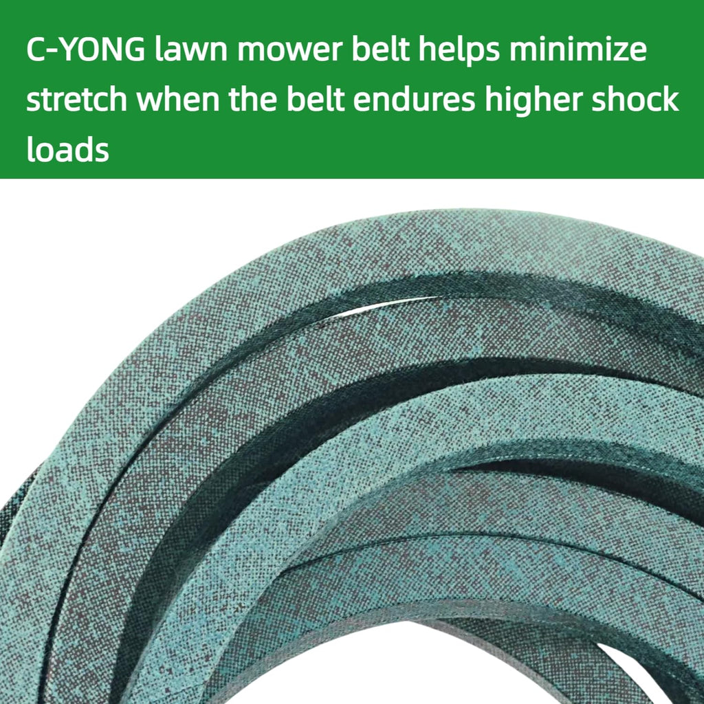1/2" X 132" Deck Belt for Murray/Simplicity/Snapper 1736516YP 1736516 Regent; Ariens/Craftsman 07241500 7241500; Toro 92-6991; Hustler 600734; John Deere UC10514