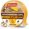 Double Sided Woodworking Tape 2 Inch x 90 Feet, Heavy Duty Residue-Free Double Sided Masking Tape for Router