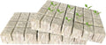 MI0512 1.5” Rockwool Starter Plugs for Hydroponics, Rockwool Grow Cubes, 2 Sheets of 28 Plugs 56/Set (Big)
