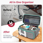 First Aid Bags Empty, Medical Travel Bag with Multi Pockets