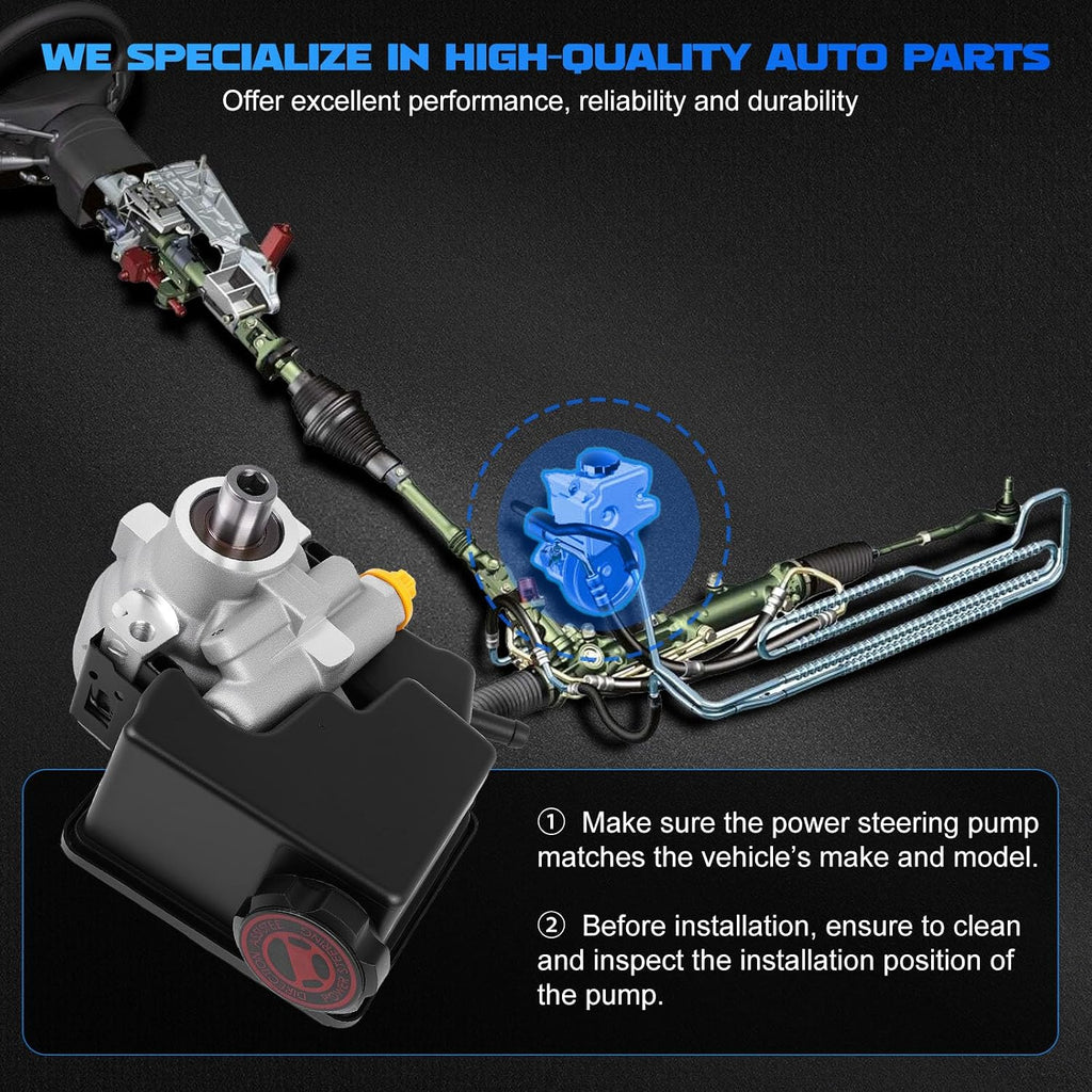 20-55982 Power Steering Pump fit for 2005-2009 Allure LaCrosse 3.8L