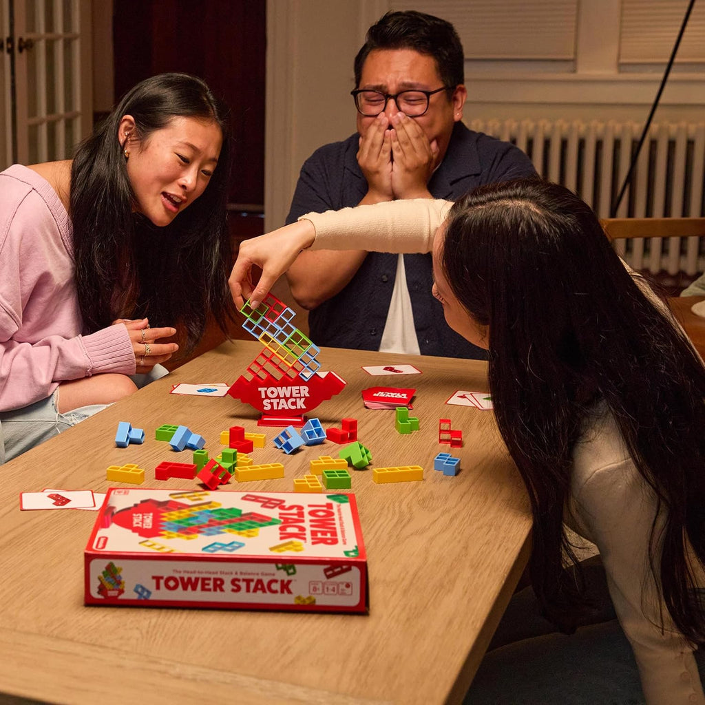 Tower Stack by Relatable - PAL Award 2025 Winner, Exciting Tower Game for Family Game Night, Building Toys for Kids