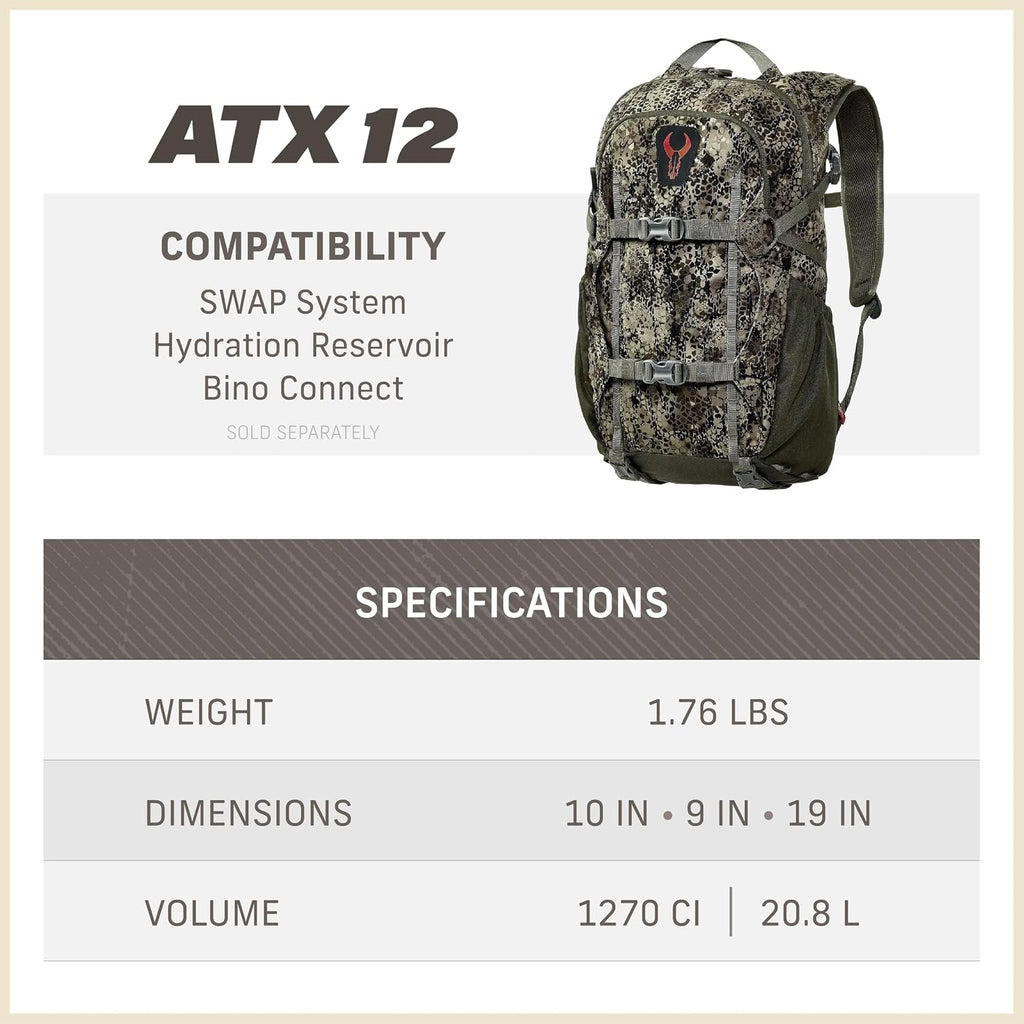 ATX - All-Terrain Xtreme Tactical Hunting Pack | Protects gear from moisture with weather-resistant construction and