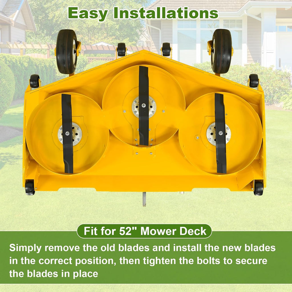 04771200 Lawn Mower Blades Fit for ARIENS/Gravely 52" Deck Zero Turn Mowers