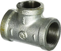 LDR Industries LDR 311 RT-1134 Galvanized Reducing Tee, 1-Inch X 3/4-Inch, No Size, No Color