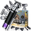 6 in 1 Beard Trimmer for Men Rechargeable with LED Display