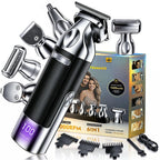 6 in 1 Beard Trimmer for Men Rechargeable with LED Display