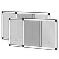 Adjustable Window Screen for Windows, 2-Way Use for Horizontal & Vertical Windows, Expandable Window Screen with