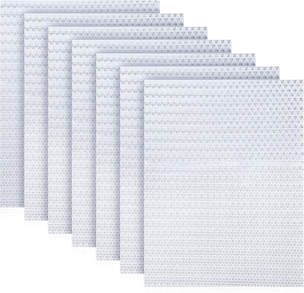 7 Sheets 8.86'' x 11.42'' Adhesive Reflective Stickers Flexible Waterproof Warning Reflective Tape Night Lighting