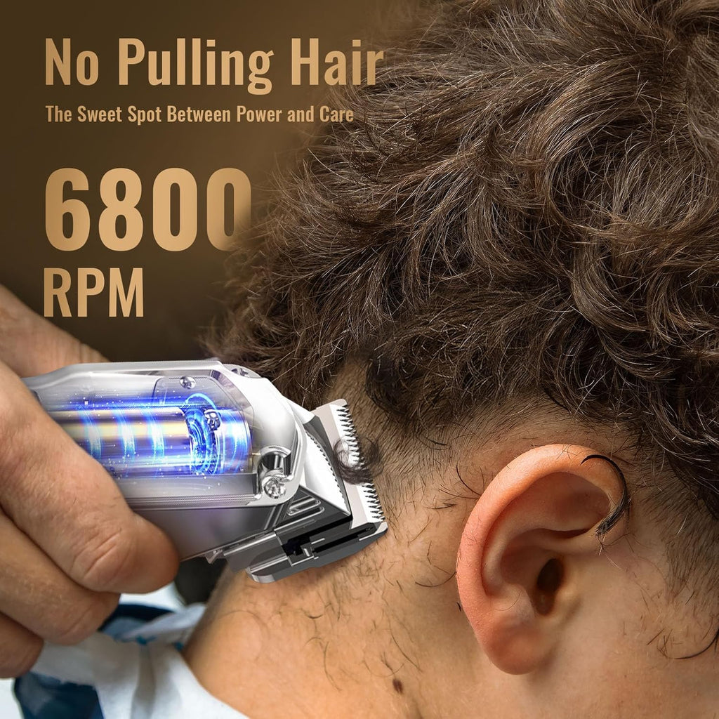 Clippers and Trimmers Set, Cordless Hair Clippers for Men, Barber Clippers Set
