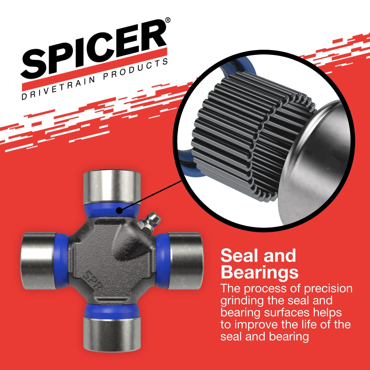 Spicer 5-134X U-Joint Kit 1310/1330 Series (OSR)