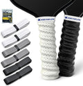 Ribbed Pickleball Overgrip Tape, Non-Slip Sweat-Wicking Racquet Grip for Pickleball/Tennis/Badminton