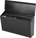 Locking Wall Mount Mailboxes for Outside, Large Capacity Mail Box for House with Key Lock, Security Drop Box, Metal
