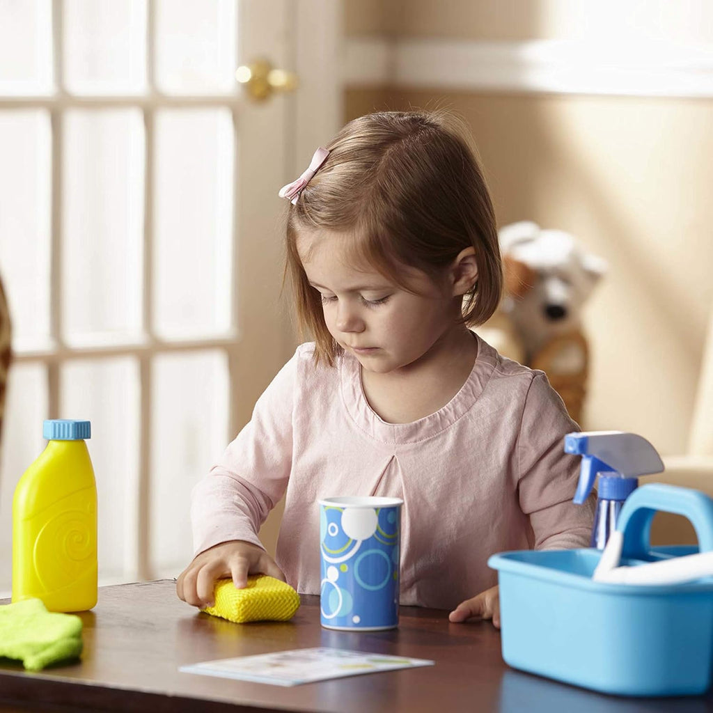 Melissa & Doug Spray, Squirt & Squeegee Play Set - Pretend Play Cleaning Set