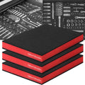 Tool Box Foam Inserts, 3 Pack 16"x12"x2" Cuttable Polyethylene Sheets