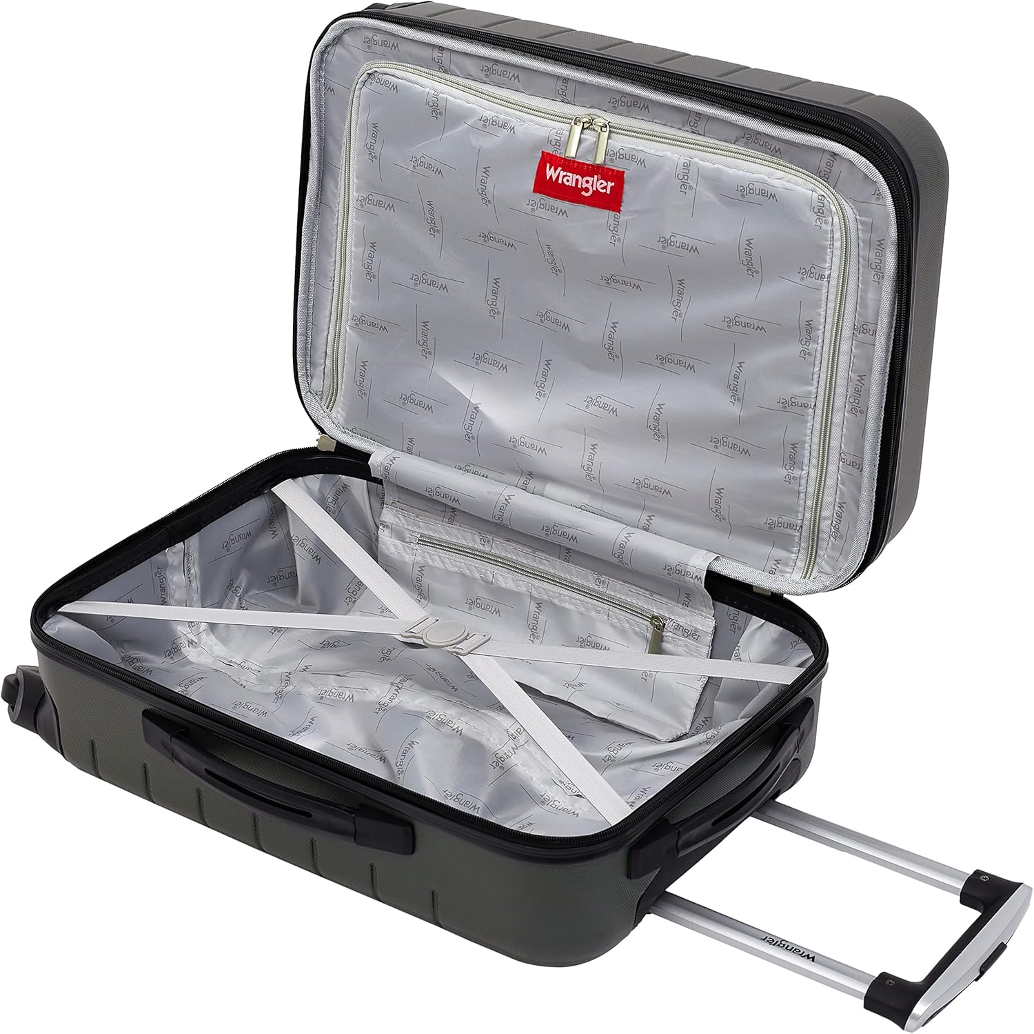 Smart Spinner Hardside Luggage, 2 Piece Set, Deep Depths