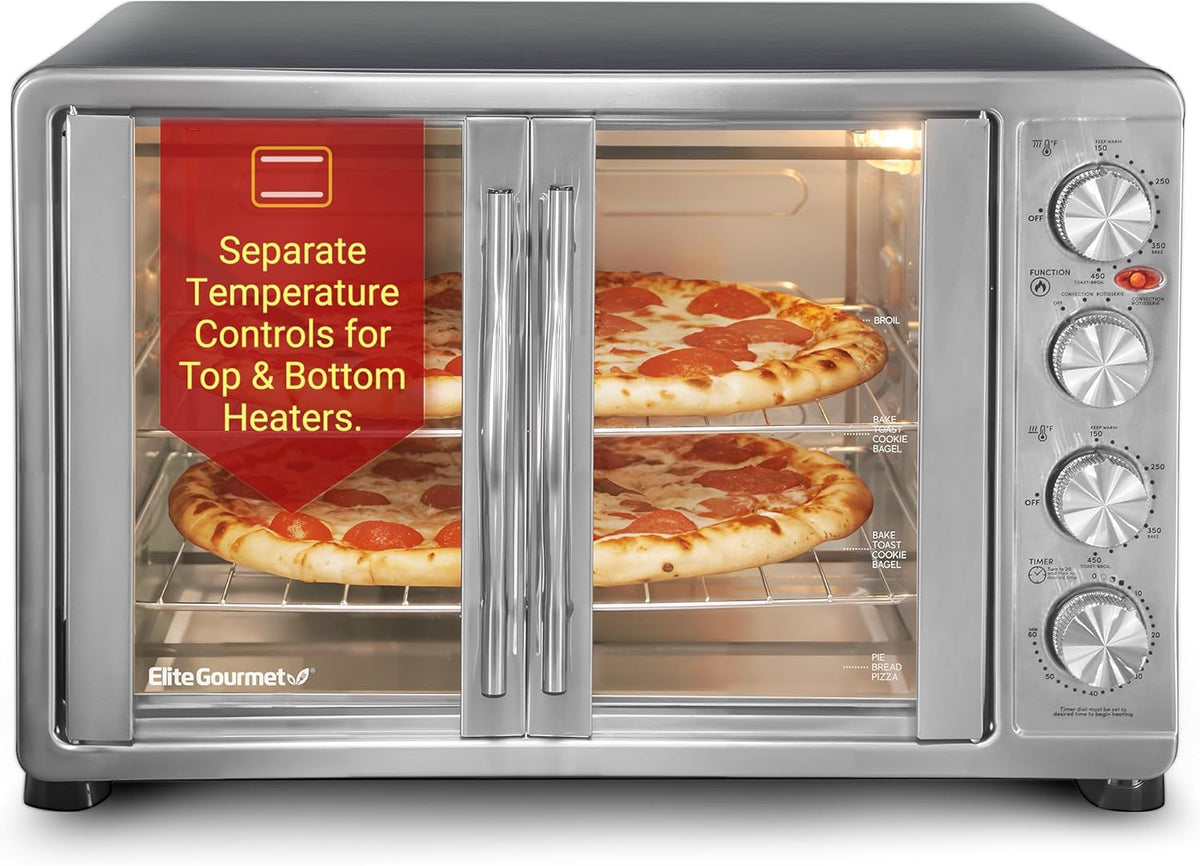 ETO4510B# French Door Convection Oven 47.5Qt, Stainless Steel