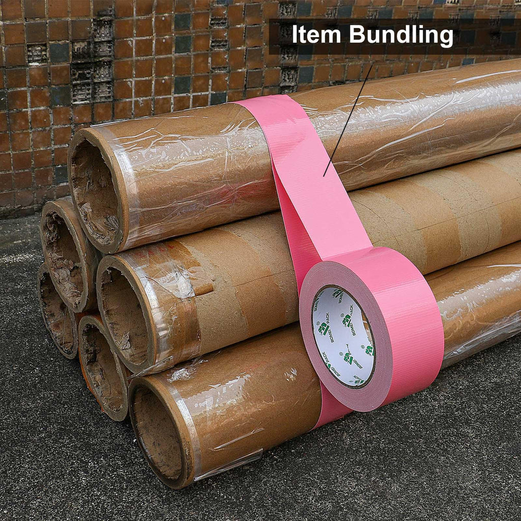 4-Pack Pink Duct Tape Heavy Duty Strong 35 Yards x 2 Inch