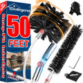 50Ft Dryer Vent Cleaner Kit, Flexible Lint Remover