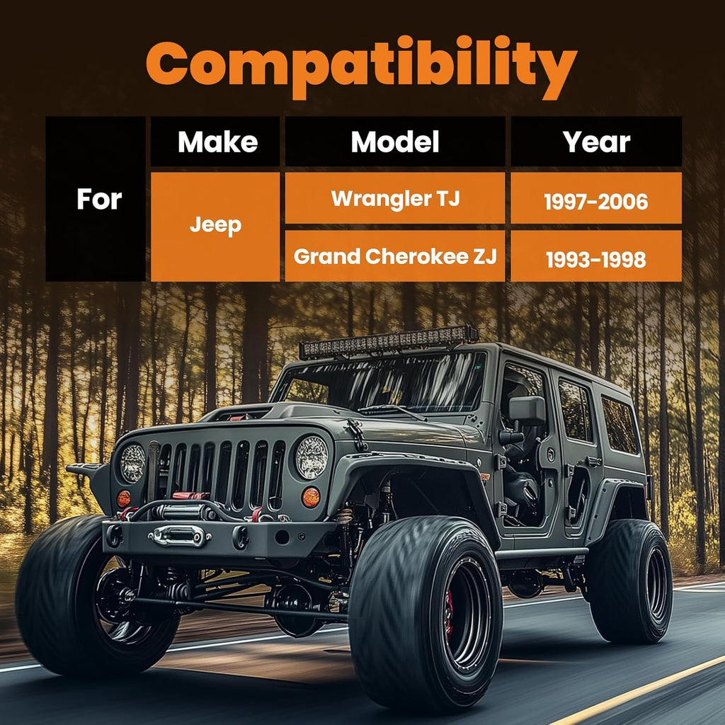 maXpeedingrods Adjustable Rear Control Arm for Jeep Wrangler TJ ZJ