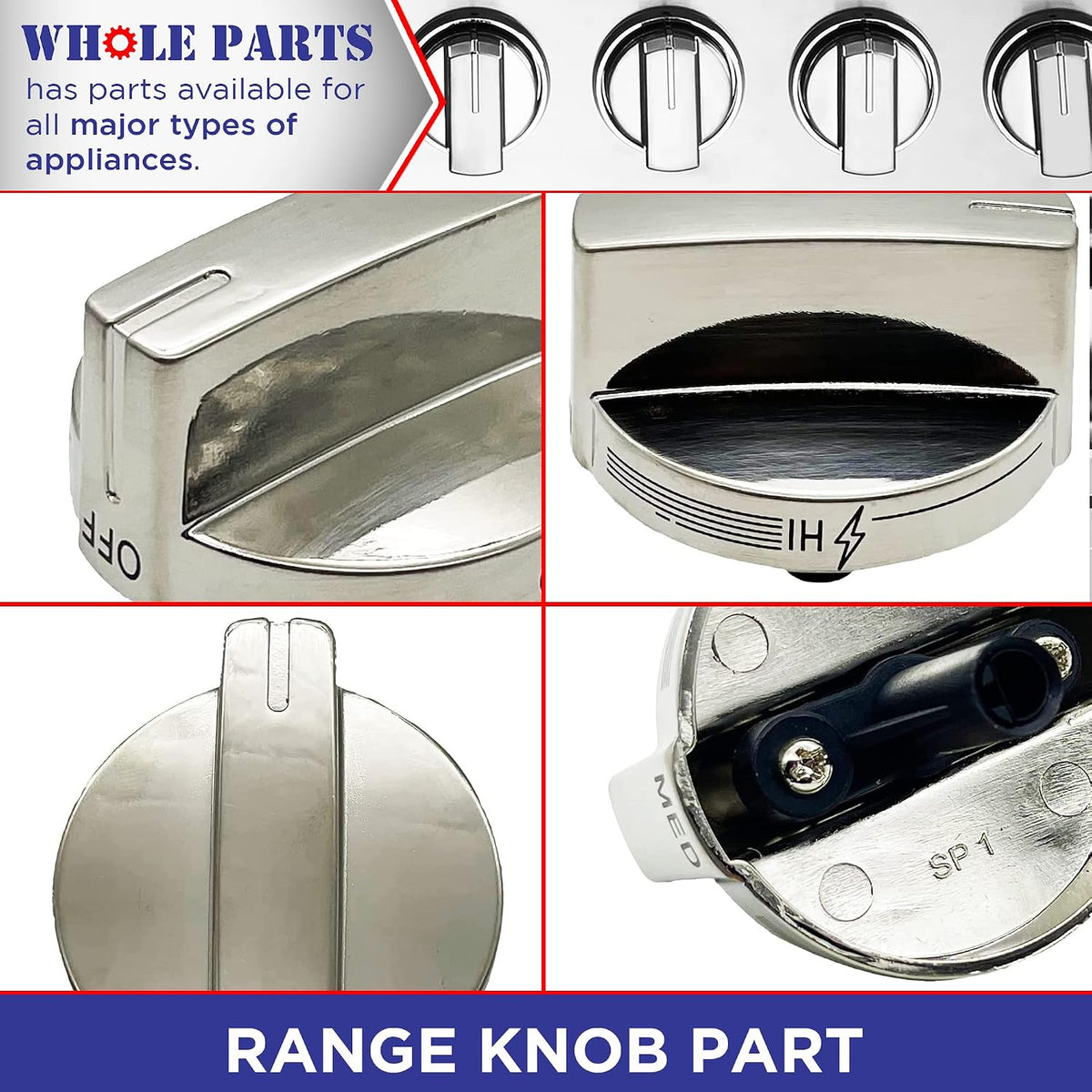 Whole Parts Upgraded Range Knob Part# 00632515