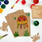 100 Pack 4x6 Inch Corrugated Cardboard Sheets, 1.8mm Thick Brown Kraft Cardboard Backing, Bulk Flat Cardboard Inserts