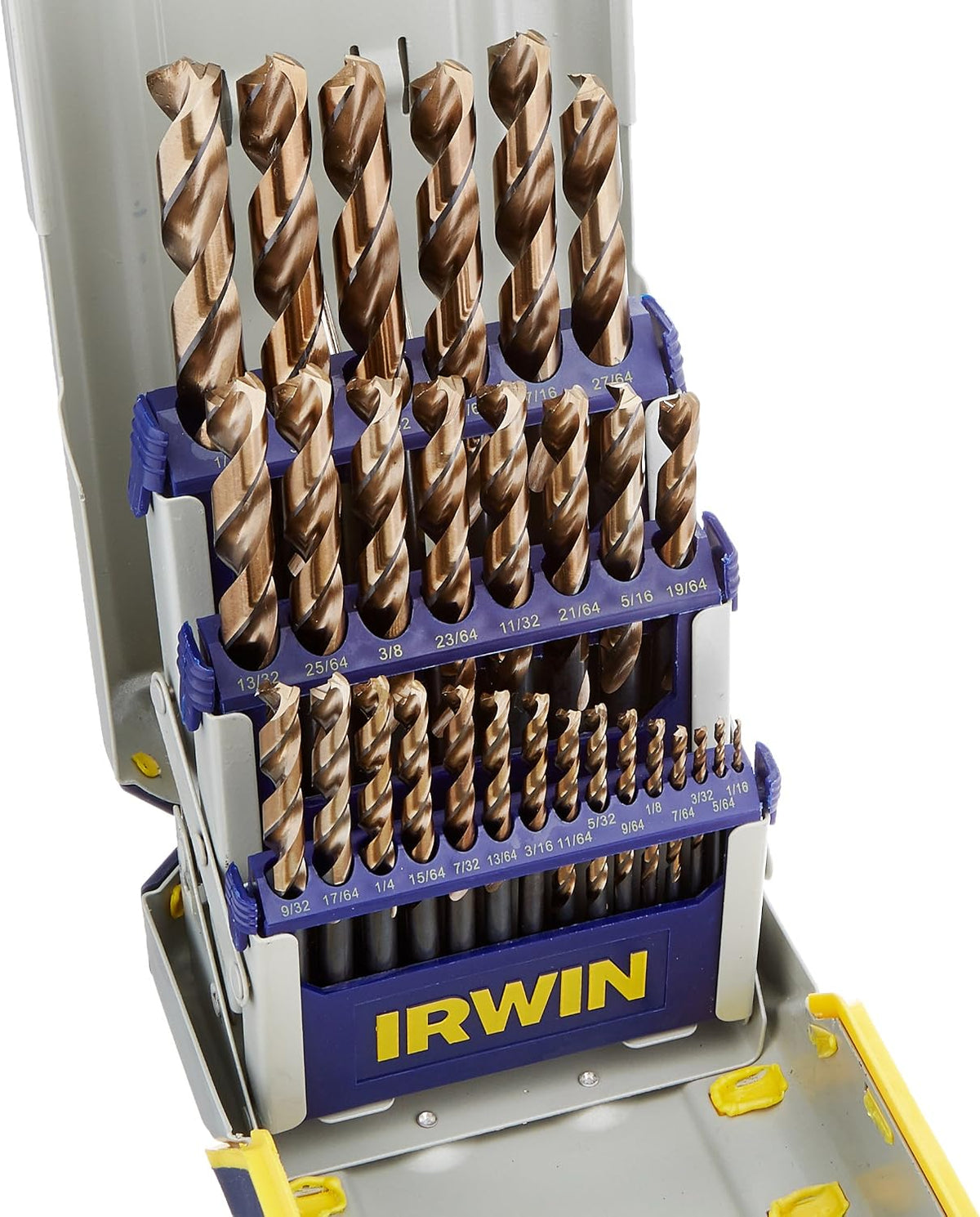 Irwin Tools IRWIN Drill Bit Set with TurboMax Bits & Case, 29-Piece (3018006B)