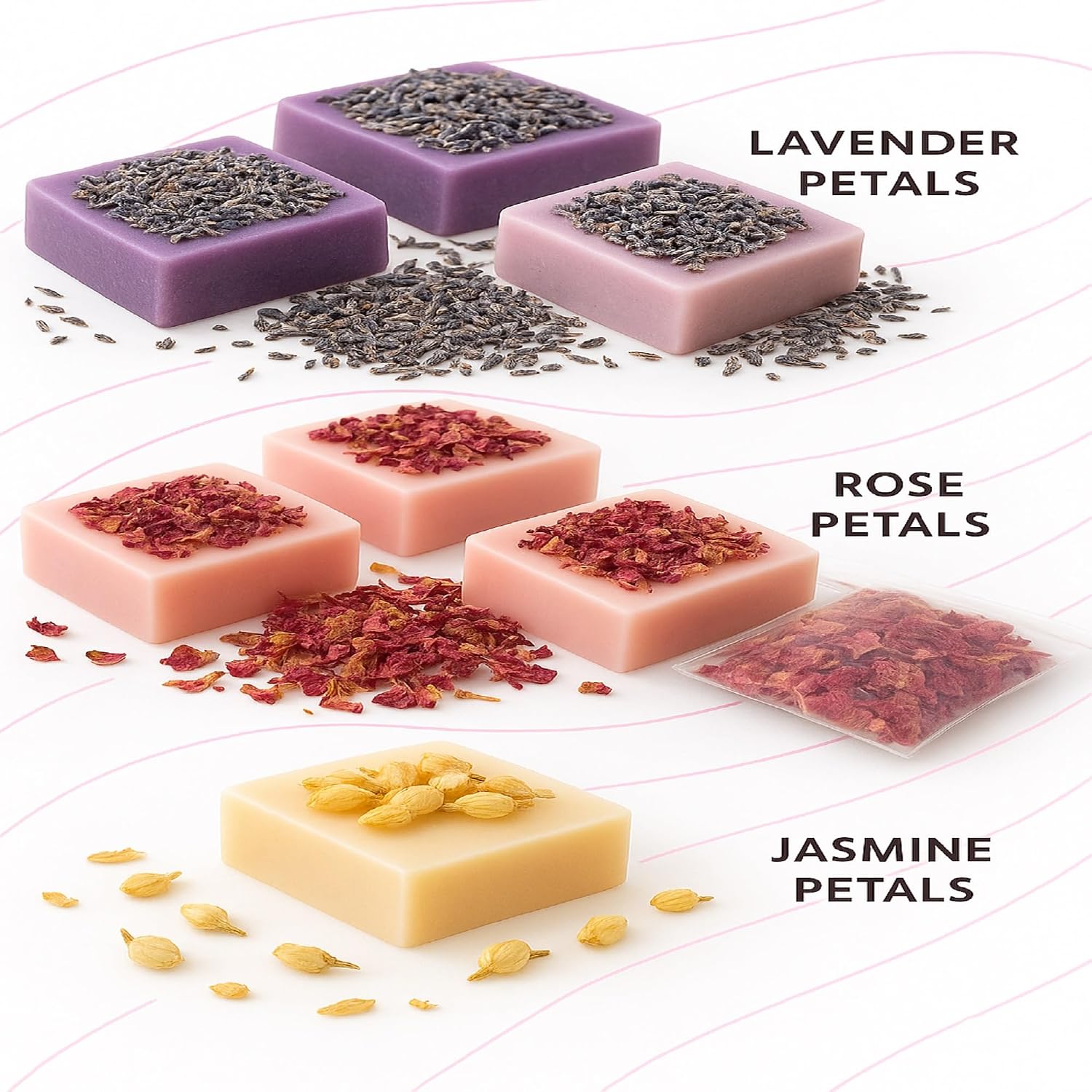 Soap Making Kit – 53 PCS DIY Melt & Pour Supplies with 2 lbs Soap Bases (1 lb Goat’s Milk + 1 lb Glycerin), Molds