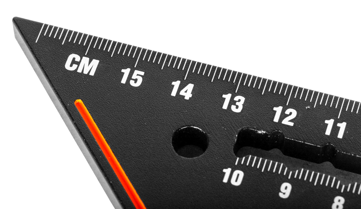 WEN 150mm Right Angle Heavy-Duty Precision Metric Carpenter's Square and Layout Tool (ME015L)