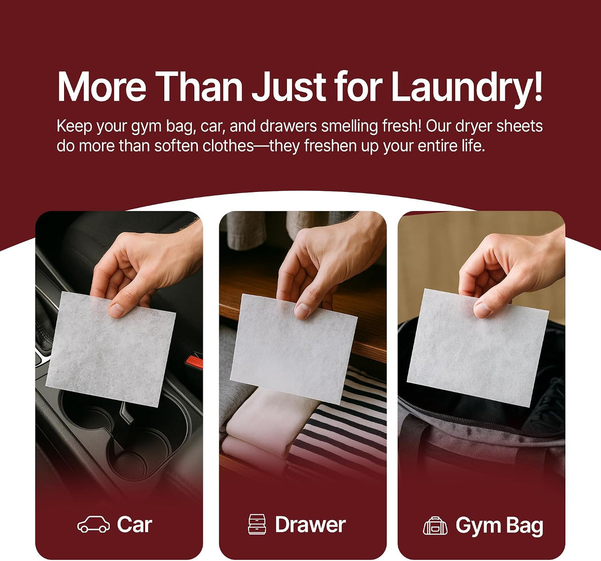 Dryer Sheets for Women - B.accarat Inspired Scent Long Lasting by Perfa