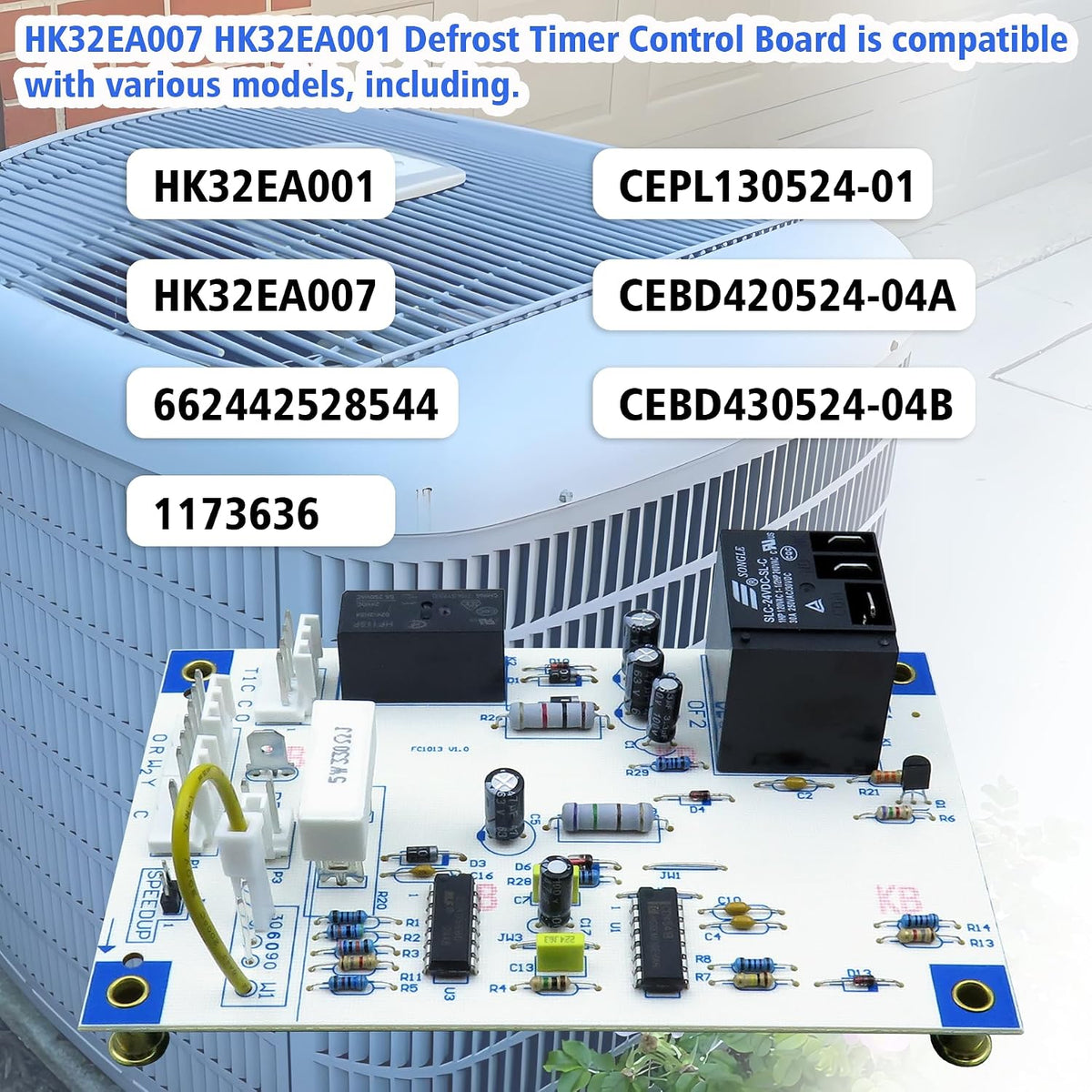 HK32EA001 HK32EA007 Defrost Control Board for Carrier Heat Pump Systems
