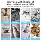 450W Carpet Cleaner Machine, 1 Bottle Cleaning Solutions (AU-C003)