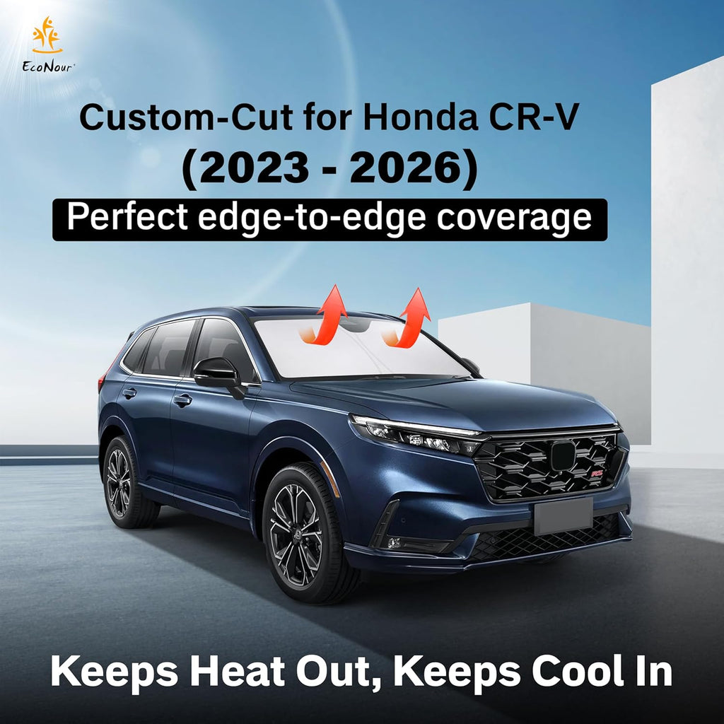 Windshield Sunshade for Honda CRV 2023-2024 2025 2026 Sun Visor for Front Windshield & Window Sun Shade Cover, UV