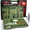 Universal Gun Cleaning Kit - Pro Grade Gun Cleaner and Handgun, Rifle and Shotgun Cleaner with Brass Jags, Cotton